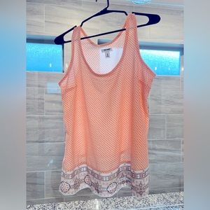 Old Navy Orange Sleeveless Top